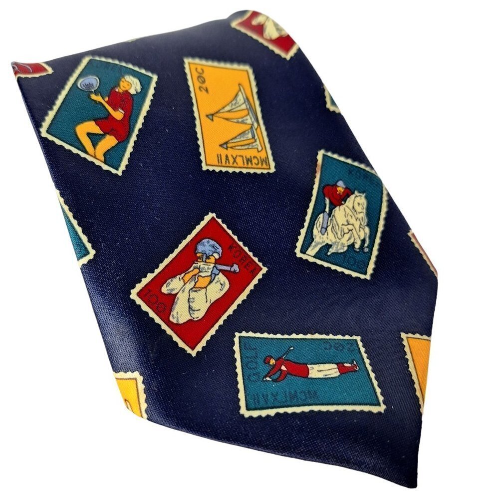 Mercedes Novelty Horses Polo Sailing Sports Necktie